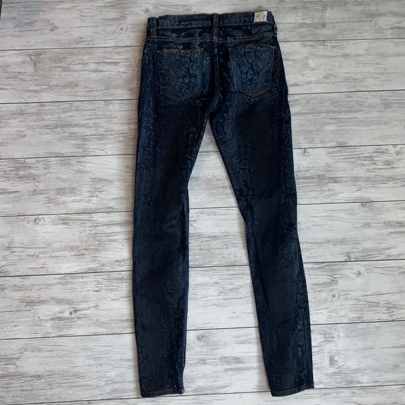 Hudson Nico Midrise Super Skinny Jeans Size 27 - Picture 5 of 6